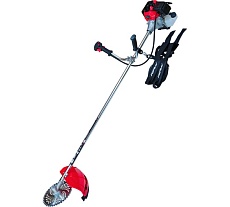 Бензотриммер FORZA 520 1.3 кВт, нож 40 зуб., леска, ширина лезвия 255 мм, неразъемная штанга FZ02.02.52H.00240з