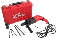 Перфоратор Wortex RH 2427 F в чемодане + 2 зубила, 3 сверла RH2427F1102