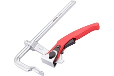 Цельнометаллическая струбцина REKON RF03-160-60 c храповиком 58102