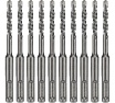 Бур по бетону (10 шт; 6x110x50 мм; SDS-Plus) Kranz KR-91-0006-4
