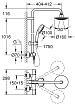 Душевая стойка Grohe New Tempesta Cosmopolitan 27922000