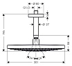 Верхний душ Hansgrohe Raindance Select S300 27337000