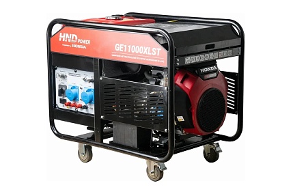 Бензиновый генератор HND GE 11000 XLST с двигателем Honda GE11000XLST