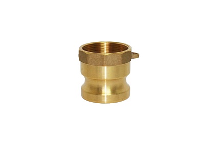 Камлок типа A (ниппель; внутренняя резьба BSP; 38 мм-1 1/2"; латунь) TITAN LOCK TL150ABR