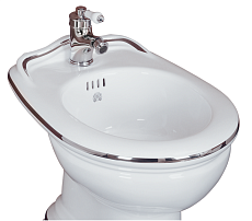 Подвесное биде Migliore Milady ML.MLD-25.730.D2.PL декор платина