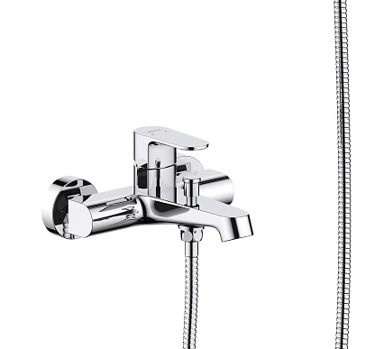 Смеситель для ванны Aquatek Оберон AQ1249CR хром