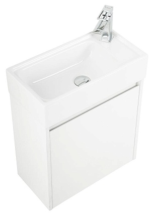 Тумба с раковиной BelBagno Kraft Mini 50 см Bianco Opaco, R