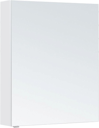 Зеркальный шкаф Aquanet Алвита New 70 см белый матовый 00303893