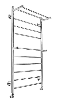 Полотенцесушитель водяной Domoterm Медея П10 500х1000, 2 полки, хром