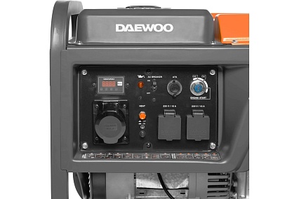 Дизельный генератор с возможностью подключения ATS Daewoo DDAE 6000XE