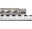 Сверло корончатое HSS по металлу (22х55/88 мм; Weldon 19) D.BOR CD-HSS-055-022-W