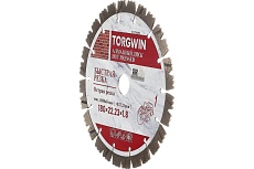 Диск алмазный отрезной сегмент по железобетону Best for reinforced concrete Industrial 180x22.2/13x1.8 мм TORGWIN T1976003