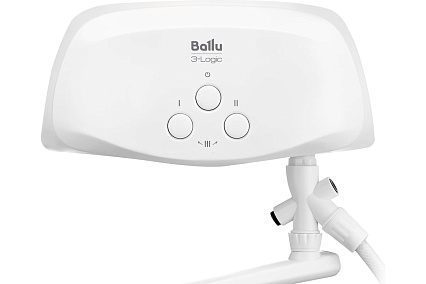 Проточный водонагреватель Ballu 3-Logic TS (3.5 kW) - кран+душ НС-1588892