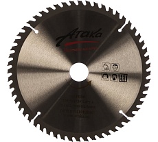Диск пильный по дереву (230х30 мм; 56T; б/рез тон.) АТАКА 8079420