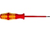Отвёртка диэлектрическая WERA VDE, SL 0.8х4.0х100 мм, WE-006115