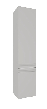 Шкаф пенал Aquatek Вега 35 см серый туман AQ70035R-LG