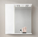 Зеркальный шкаф BelBagno MARINO-SPC-700/750-1A-BL-P-L 70 см, левосторонний, Bianco Lucido