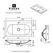 Мебель для ванной Vincea Велле (Welle) 60 см белый матовый софт-тач