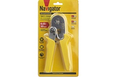 Пресс-клещи Navigator NHT-Pkv01-D-10 (для втулочных, 10 мм2) 80365