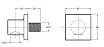 Шланговое подключение Jacob Delafon Modulo E8467-CP