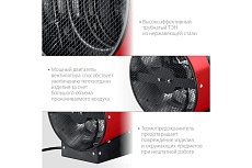 Электрическая тепловая пушка Зубр 3.2 кВт ТП-3
