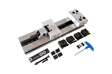 Тиски станочные модульные SOVIS GT-200А-I неповоротные, высокоточные (S=200) 25978