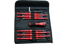 Отвертка со сменными насадками PZ 0,5-3,5 Nm HAUPA Vario TQ VDE 102701/PZ