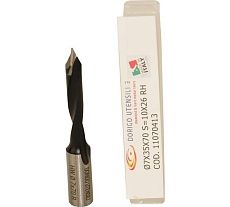 Сверло для сквозных отверстий DORIGO HW Ø7x35x70 S=Ø10x26 Z=2 RH 11070413