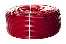 Труба из сшитого полиэтилена с кислородным слоем STOUT PEX-a 16х2,0 бухта 500 м красная SPX-0002-501620