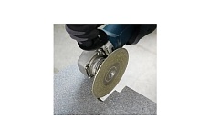 Диск алмазный для резки и шлифовки керамогранита galvanic, 125 мм, М14, BIHUI DCWME5