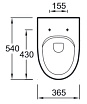 Крышка-сиденье Jacob Delafon Odeon Up 8322K-00 с микролифтом