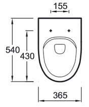 Крышка-сиденье Jacob Delafon Odeon Up 8322K-00 с микролифтом