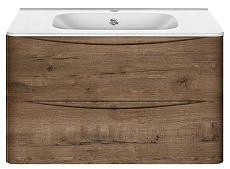 Тумба с раковиной Vincea Paola 80 см V.Oak