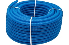Гофра Uni-Fitt 25 мм, синяя, для труб 16 мм, 50 м 583B2505