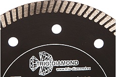 Диск алмазный отрезной Турбо ультратонкий Grand hot press (125х22.23 мм) TRIO-DIAMOND GTT702