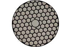 Круг алмазный гибкий шлифовальный Черепашка № buff 100 мм TRIO-DIAMOND 360000