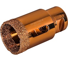 Коронка алмазная универсальная (35 мм; М14) для УШМ Практика 641-046
