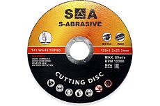 Круг отрезной по металлу и нержавейке (125x1.2x22.23 мм) Сегмент-Абразив 1251222230006