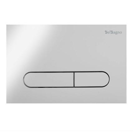 Подвесной унитаз BelBagno Tre BB8001CHR/SC/BB002-80/BB005-PR-CHROME комплект 4в1