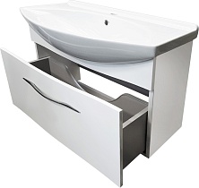 Мебель для ванной Alvaro Banos Carino 85, белый лак