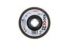 Круг лепестковый X571 по металлу (125 мм; X-LOCK; G40) Bosch 2608621767