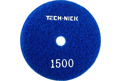 Круг алмазный гибкий шлифовальный АГШК WHITE NEW (100x2.5 мм; Р1500) TECH-NICK 128.120.6747