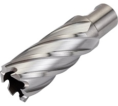 Сверло корончатое HSS по металлу (25х55/88 мм; Weldon 19) D.BOR CD-HSS-055-025-W