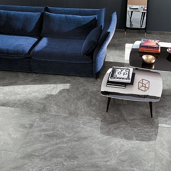 Керамогранит Fap Ceramiche Roma Diamond Grigio Superiore Brillante 80x160 см, fPVQ