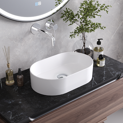 Раковина Cezares CZR-6576 46 см белый