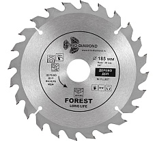 Диск пильный по дереву (185х30/20/16 мм; 24Т) TRIO-DIAMOND FLL827
