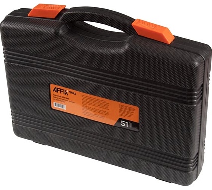Набор метчиков и плашек AFFIX SK-5 M6-M24, кейс, 51 предмет AF35100051C