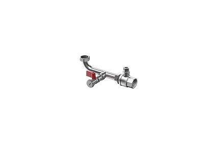 Запорный кран со сливом AG R 1" Reflex 9119204