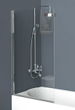 Шторка для ванны BelBagno UNO-V-1-90/150-C-Cr 90x150 прозрачная