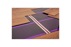 Комплект саморегулируемого теплого пола VIOLET FLOOR ptc 130 3,5 кв.м, ширина 0.5 м (с программируемым терморегулятором) VLT1000352